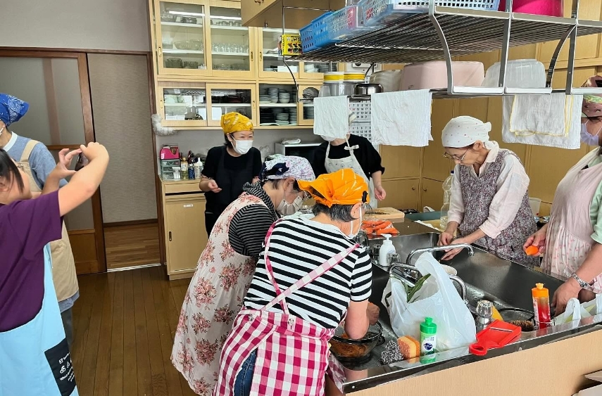 お不動様と料理教室